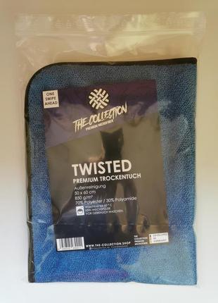 The collection twisted_полотенце из микрофибры (50x60 см)9 фото