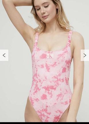 Стильный новый купальник тай дай calvin klein