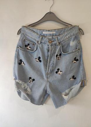 Шорти zara disney 36 p. коттон