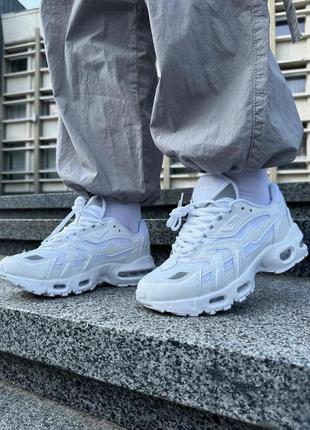 Nike air max 96 ii triple white nik-03752 фото