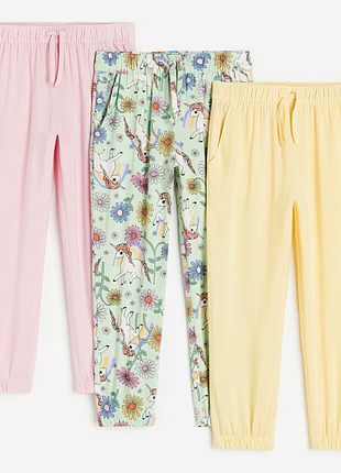Летние джоггеры для девочки h&m