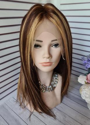 Шикарный парик фабричный 100% натуральный волос