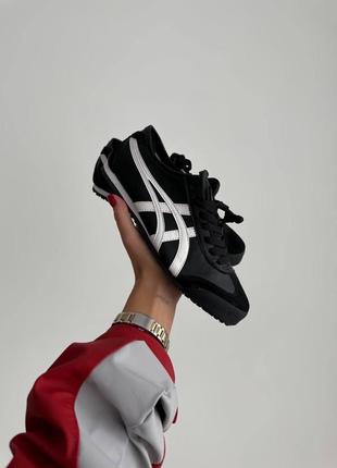 Чоловічі та жіночі кеди asics onitsuka tiger mexico 66 black7 фото