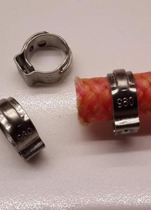 Хомут зажим для силиконовой трубки кофемашины philips saeco gaggia 12000892 оригинальный