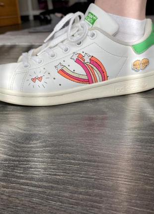 Кросівки adidas оригінал б/у шкіряні