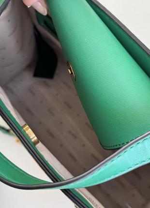 Женская сумка - шоппер guess зеленая