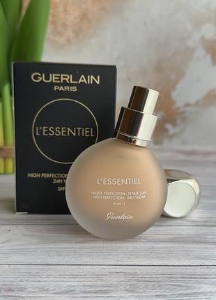 Высокоэффективное тональное средство guerlain lessentiel high perfection spf 15