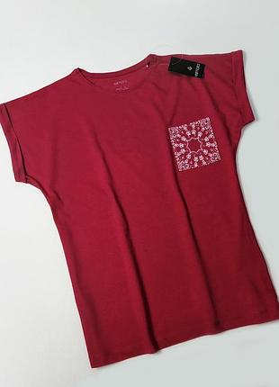 Футболка женская esmara размер s малиновая
