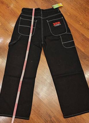 Джинсы 3pm wexweari jnco streetwear. размер l. скейтерские, багги3 фото