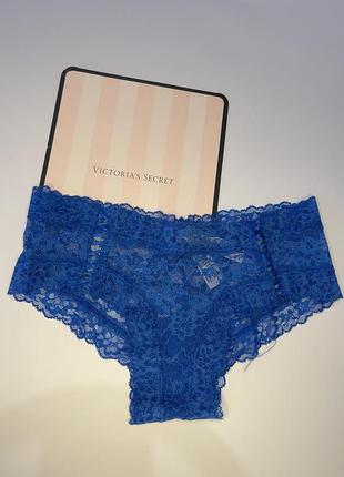 Мереживні трусики від вікторія сікрет lace-up lace cheeky panty6 фото