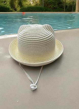 Панама, шляпа, шляпа размер 52 см
