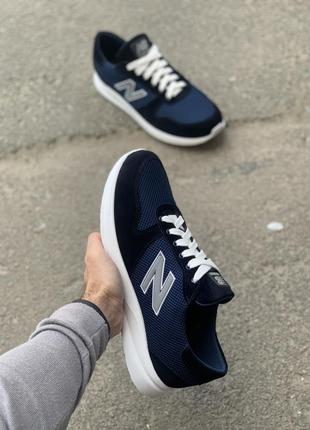 Летние мужские кроссовки new balance синие