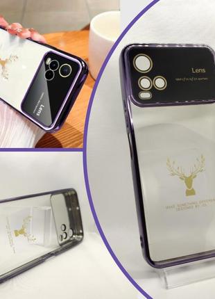 Силіконовий чохол full camera бампер для vivo y21, y32, y33s