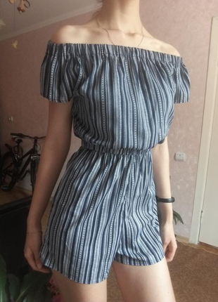 Літній комбінезон із відкритими плечима, комбінезон із шортами, жіночий ромпер на літо, виділений костюм, комбідрес, бодидрес