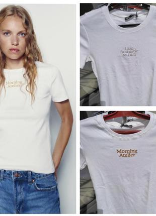 Футболки зара zara s,m,l, xl8 фото