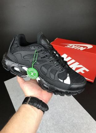 Кросівки nike air max terrascape plus  чорні з білим