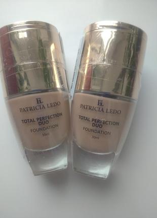 Patricia ledo total perfection duo тональний крем для обличчя з консилером 02 01