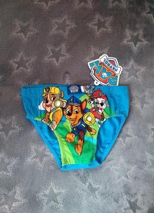Новые трусы "щенячий патруль" paw patrol трусы на мальчике
