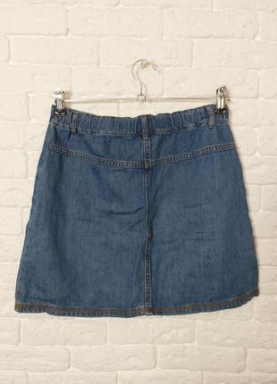 Фирменная джинсовая юбка 11-12 лет