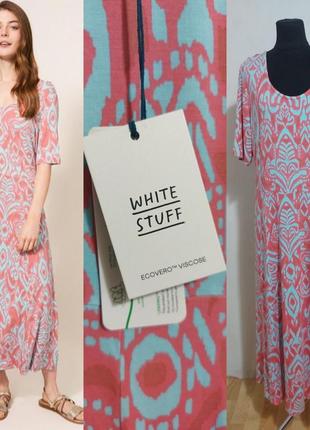 Платье из органического хлопка white stuff