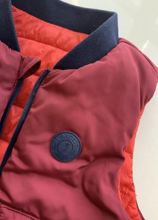 Jacadi люксовый двусторонний жилет 18 мес3 фото