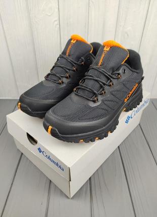 Кроссовки columbia gore-tex thermo black orange термо1 фото