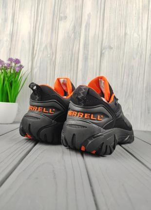 Кроссовки меррелл merrell ice cap work thermo black orange4 фото