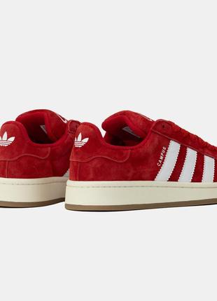 Adidas campus 00s red white lux6 фото