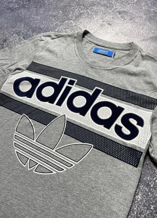 Adidas big logo футболка2 фото