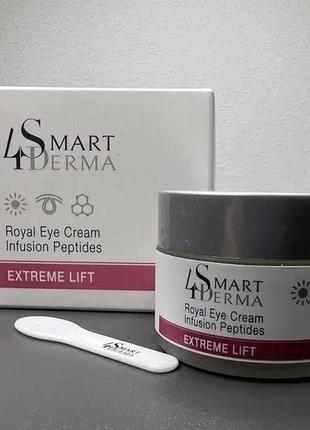 Крем під очі smart4derma з пептидами