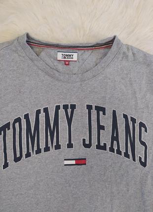 Футболка сіра tommy jeans2 фото