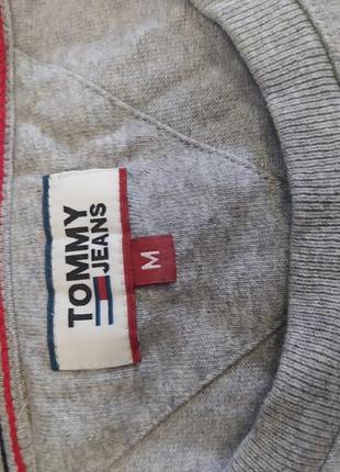 Футболка сіра tommy jeans6 фото