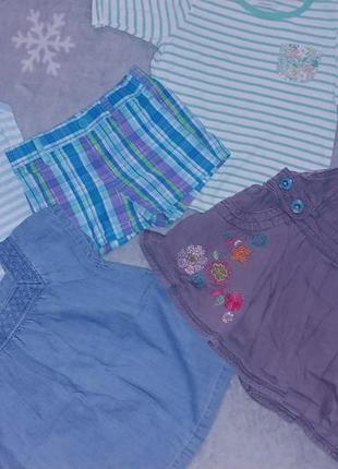 Пакет одежды для девочки на 3-4 годика