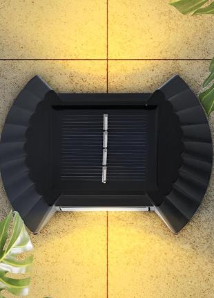 Настінний прожектор, світлодіодний ліхтар, із сонячною панеллю напруги 2 b акумулятор 300 ма·год jb-012