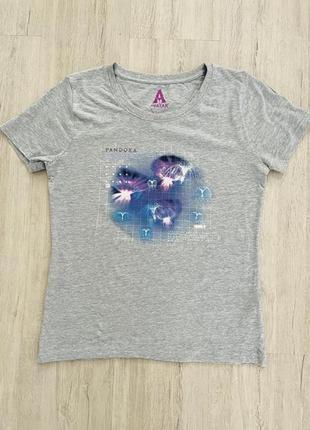Женская футболка avatar размера s серая