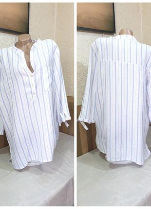 Льняная рубашка. carina rica.