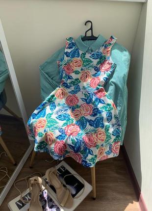Сукня у квіти h&m розпродаж1 фото