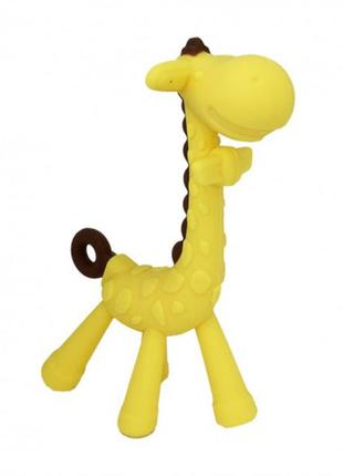 Силіконовий прорізувач жираф mgz-0416 (yellow у найкраща ціна на pokuponline