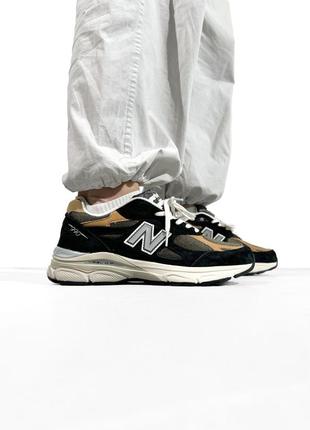 New balance 990 black/orange 361 фото