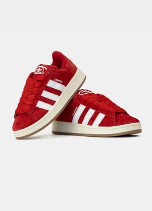 Adidas campus 00s red white lux