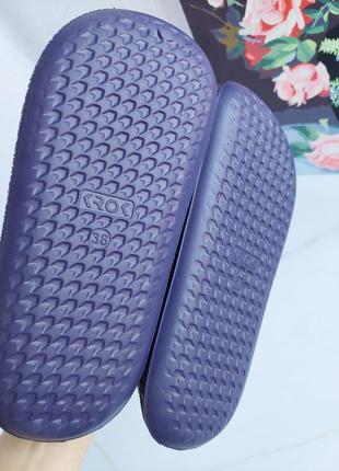 Новые мега лёгкие удобные кроксы/сабо/шлёпанцы в синем цвете, размер 36-418 фото