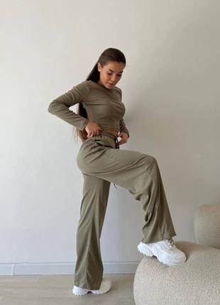 Женский костюм в рубрик