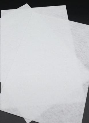 Фетрова тканина білого кольору для рукоділля 1мм. набір фетру для декупажу біла1 фото