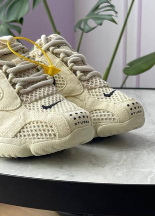 Жіночі кросівки найк аір зум / nike air zoom x stussy spiridon cage 2 ‘fossil’9 фото