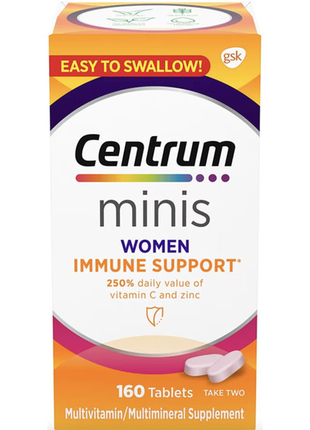 Centrum minis women immune support мультивитаминный комплекс для поддержания иммунитета женщин