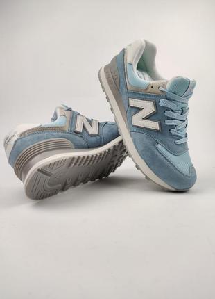 Кроссовки new balance 574 blue white