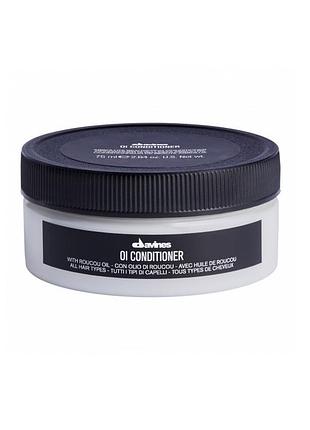 Кремовый кондиционер для абсолютной красоты волос davines oi absolute beautifying...