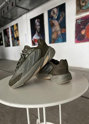 Чоловічі кросівки adidas ozelia khaki адідас озелія хакі3 фото