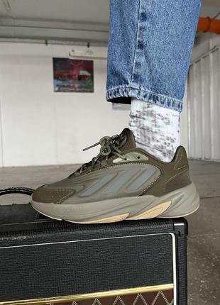 Чоловічі кросівки adidas ozelia khaki адідас озелія хакі2 фото