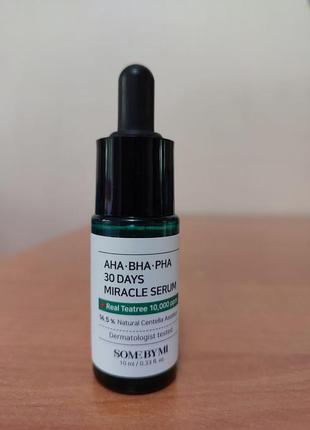 Кислотна сироватка some by mi aha bha pha 30 days miracle serum light1 фото